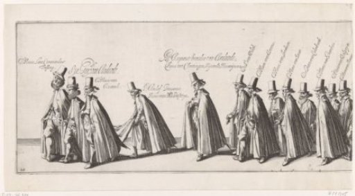 The Funeral Procession (plate 10), 1615