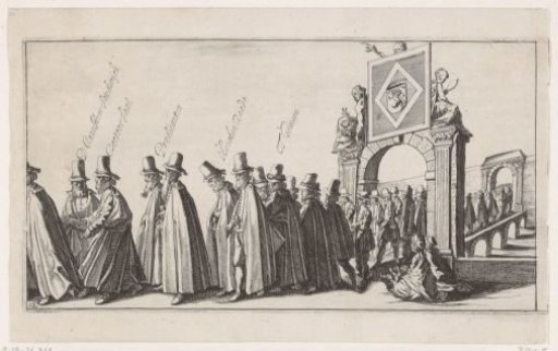 The End of the Funeral Procession (plate 12), 1615
