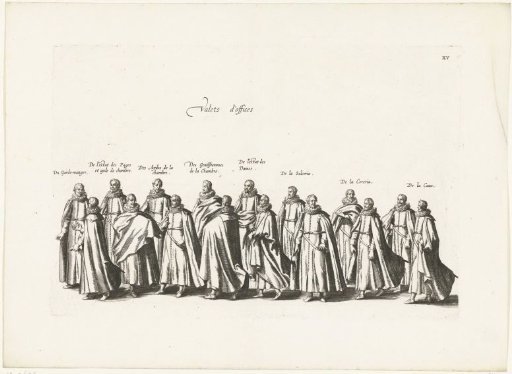 Funeral Procession of Archduke Albert (Plate XV), 1622