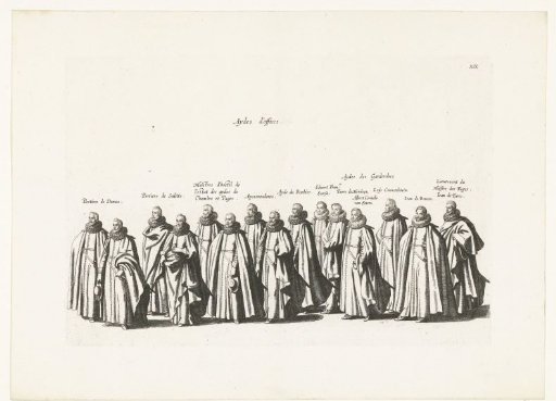 Funeral Procession of Archduke Albert (Plate XIX), 1622