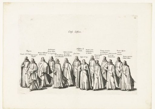 Funeral Procession of Archduke Albert (Plate XX), 1622