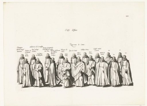 Funeral procession of Archduke Albert (plate XXI), 1622