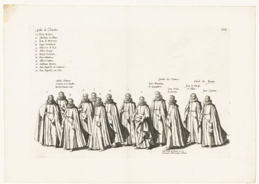 Funeral procession of Archduke Albert (plate XXII), 1622