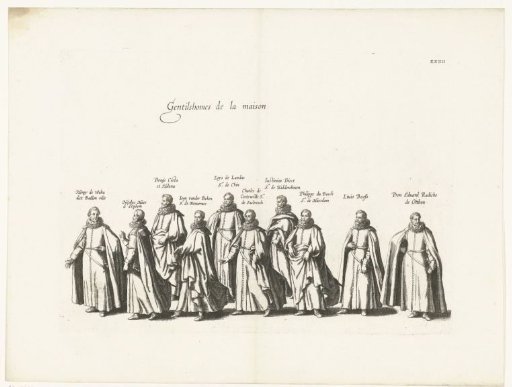 Funeral procession of Archduke Albert (plate XXIIII), 1622