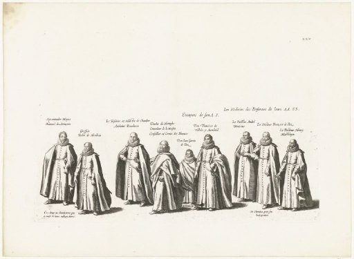 Funeral procession of Archduke Albert (plate XXV), 1622