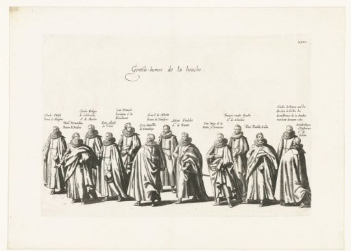 Funeral procession of Archduke Albert (plate XXVI), 1622
