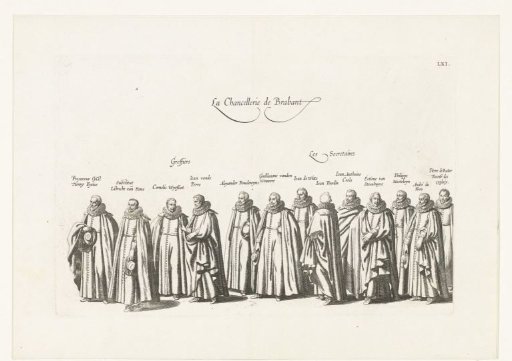 Funeral procession of Archduke Albert (plate LXI), 1622