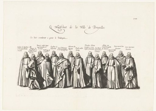 Funeral procession of Archduke Albert (plate LXIII), 1622