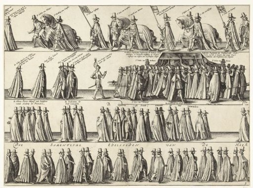 Funeral of William Louis, 1620 (Sheet 3)