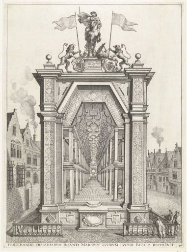 The Perspective; the entry of Ferdinand into Ghent in 1635 (no. 40)