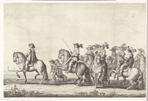 Entry of Maria de' Medici into Amsterdam (plate 2), 1638