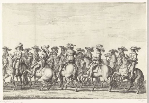 Entry of Maria de' Medici into Amsterdam (plate 3), 1638