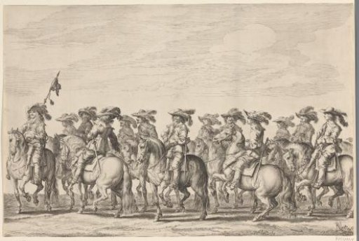 Entry of Maria de' Medici into Amsterdam (plate 4), 1638