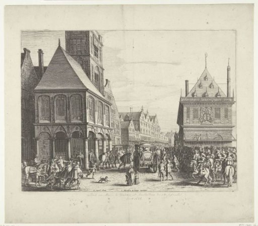 Departure of Maria de' Medici from Amsterdam, 5 September 1638