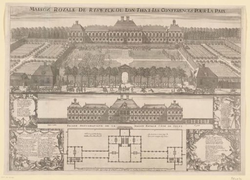 The House ter Nieuburch in Rijswijk, Site of the Peace Negotiations in 1697