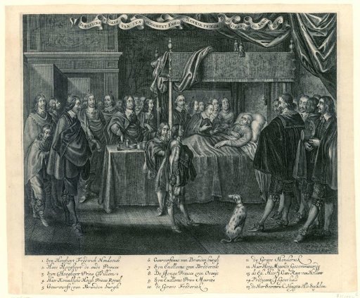 Deathbed of Frederick Henry, 1647
