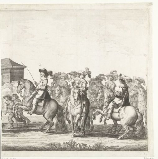 Entry of Maria Henrietta Stuart, Princess of Orange, into Amsterdam (plate 2), 1660