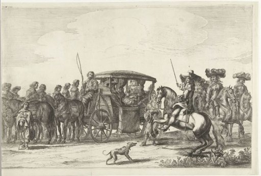 Entry of Maria Henrietta Stuart, Princess of Orange, into Amsterdam (plate 6), 1660