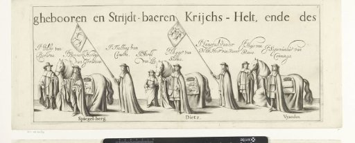 Funeral Procession of Willem Frederik, Count of Nassau-Dietz (Sheet 5), 1665