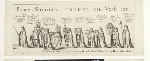Funeral Procession of Willem Frederik, Count of Nassau-Dietz (Sheet 7), 1665