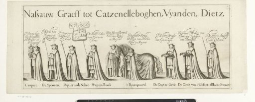 Funeral Procession of Willem Frederik, Count of Nassau-Dietz (Sheet 8), 1665