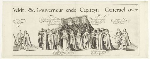 Funeral Procession of Willem Frederik, Count of Nassau-Dietz (Sheet 10), 1665