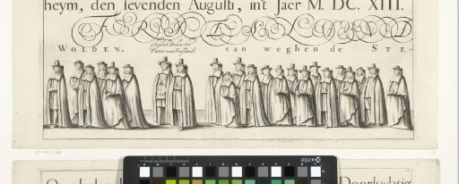 Funeral Procession of Willem Frederik, Count of Nassau-Dietz (Sheet 17), 1665