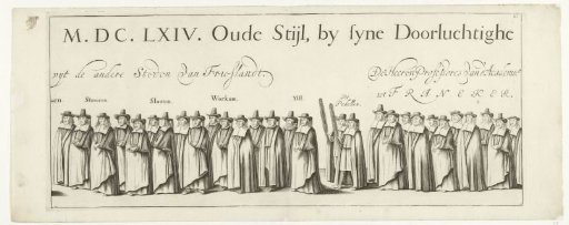 Funeral Procession of Willem Frederik, Count of Nassau-Dietz (sheet 23), 1665
