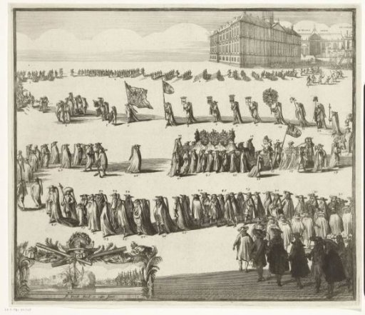 Funeral Procession of Michiel Adriaenszoon de Ruyter, 1677