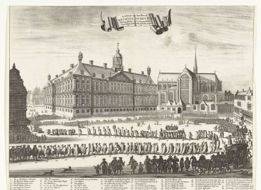 Funeral Procession of Michiel Adriaenszoon de Ruyter, 1677