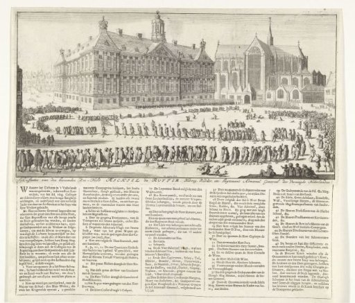 Funeral Procession of Michiel Adriaenszoon de Ruyter, 1677