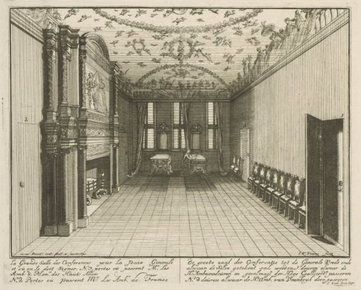 The great conference room in the House ter Nieuburch in Rijswijk, 1697
