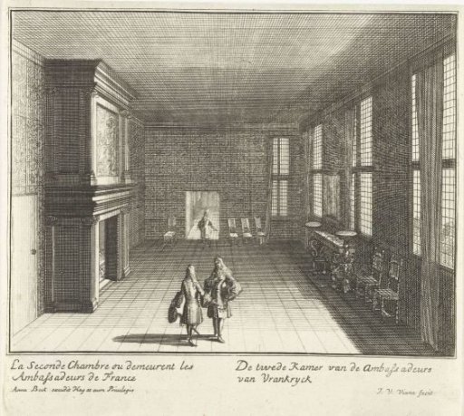 Second Chamber of the French Ambassadors in the House at Nieuwburg in Rijswijk, 1697