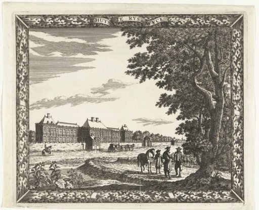 The House at Nieuwburg in Rijswijk, 1697