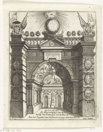 Triumphal Arch Erected by the Bishop of Antwerp for the Cathedral of Our Lady, 1685