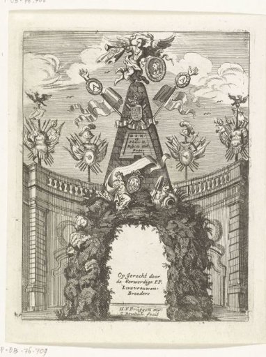 Triumphal Arch Erected by the Brothers of the Cathedral of Our Lady, 1685