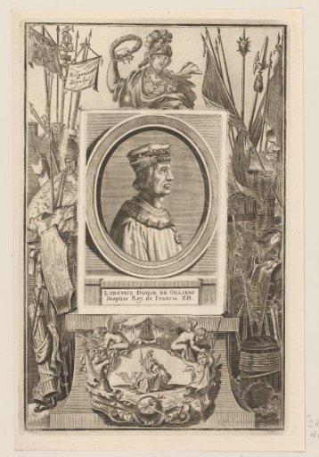 Portrait of Louis XII