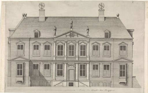 House of Constantijn Huygens seen from the front