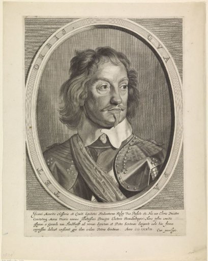 Portrait of Johan Maurits, Count of Nassau-Siegen