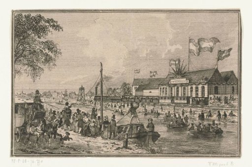 Inauguration of the Railway between Amsterdam and Haarlem, 19 September 1839