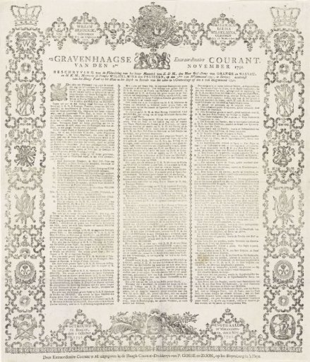 's Gravenhaagse Extraordinaire Courant of 2 November 1791