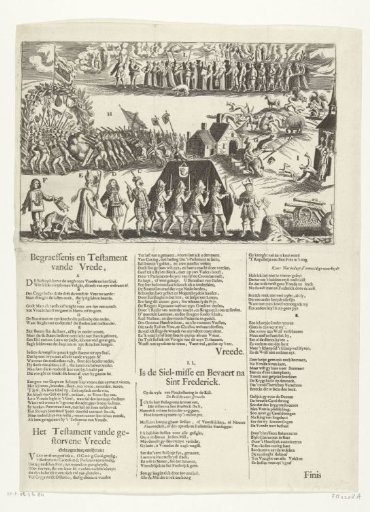 The Burial of Peace, 1665