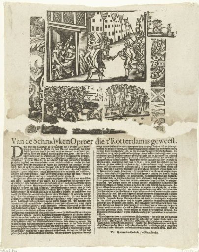 Riot in Rotterdam, 1690