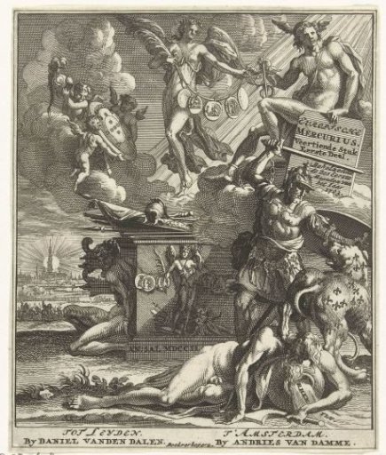 Title page for: Europische Mercurius, Fourteenth Part, First Volume, 1703