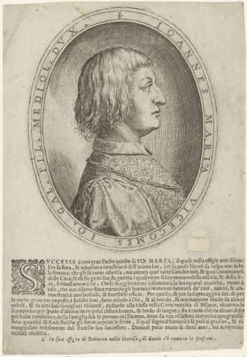 Portrait of Giovanni Maria Visconti