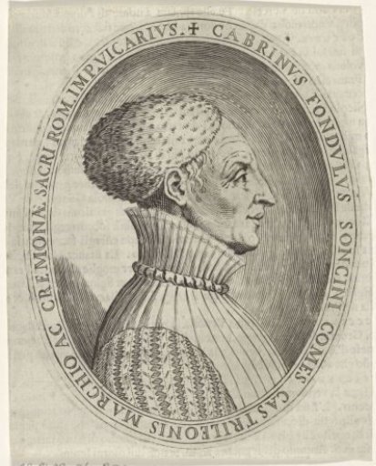 Portrait of Cabrino Fondulo