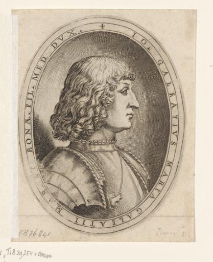 Portrait of Gian Galeazzo Maria Sforza