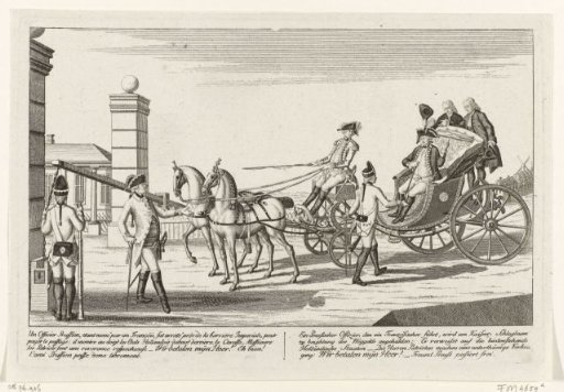 Satirical print on the peace between the Netherlands and the Emperor, 1785