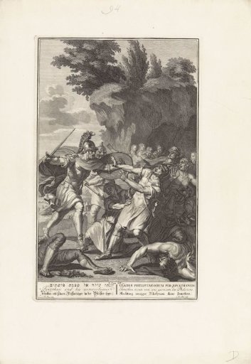 Jonathan and His Armor-Bearer Slay the Philistines