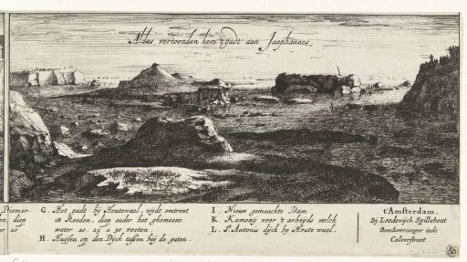 The Broken Saint Anthony's Dike at Jaap Hannes, 1651